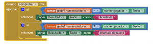 InnovatEducCo's tweet photo. Creando un algoritmo para obtener un número aleatorio en @MITAppInventor con el que podrás hacer sorteos sin trampa ni cartón vía @programamos #STEMColombia #AllYouCanCode https://t.co/Aura4qxtOV