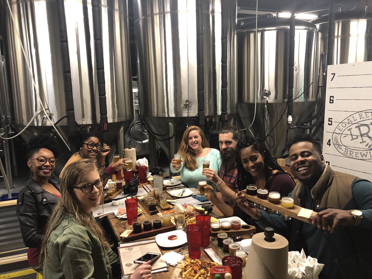 Excited to have the whole crew at <a href="/LegalRemedyBrew/">Legal Remedy Brewing</a> for the #YoCoBrewTrail tonight!