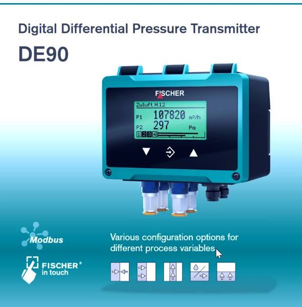 GasAlarmSystem's tweet image. Fischer DE90 #diffrentialpressuretransmitter digital, innovative, backed by #digital technology launched by #alvitechnologies