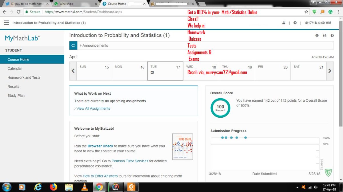 TutorSamMurry's tweet image. Got College Algebra this semester? Don't worry, we can take the Online Class for you at an affordable pay. We guarantee you an "A" 
DM or contact us via murrysam72@gmail.com
#HomeworkHelp
#QuizzesHelp
#TestsHelp
#ExamsHelp