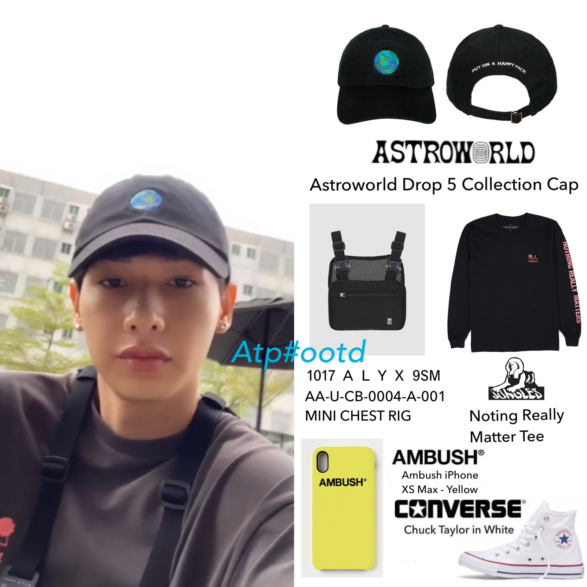 Atp#ootd on X: 190704 - @AtthaphanP via tamagodji's IG Story .  #กันอรรถพันธ์น่ารักกว่าที่คิด was wearing Goyard Pl