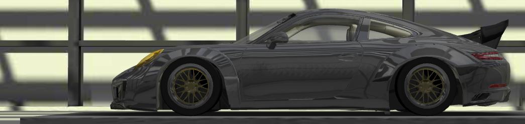 dexcooldrinker's tweet image. i made a fictional #rwb #porsche911 using mods in #stuner 

mind the wonky front fender, widening the fender makes the back half weird looking for some reason