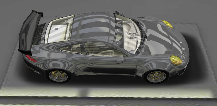 dexcooldrinker's tweet image. i made a fictional #rwb #porsche911 using mods in #stuner 

mind the wonky front fender, widening the fender makes the back half weird looking for some reason