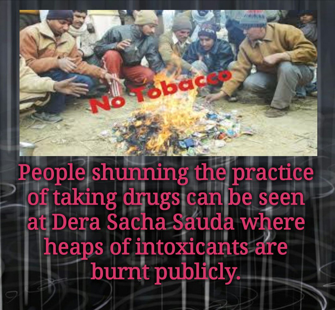 MiddhaPallavi's tweet photo. #नशा_मुक्त_समाज
The @derasachasauda volunteers at various location take out awareness rallies educating the people about the ill effects of drug nd liquor https://t.co/03JpYCzVzv