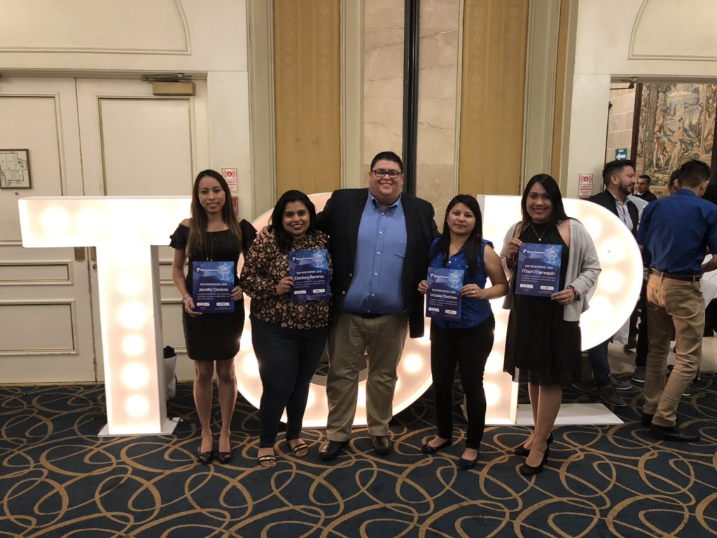 TPSSProudofChat's tweet photo. Happy #EmployeeAppreciationDay for our CLG TO San Salvador Top performers 2018 !!! today we celebrated you with a top performers breakfast !! A well deserve recognition @granpappyflash @joe_farrell21 @Hylandr_ATT @EALluberes @MelvinChavarr09 https://t.co/bYU5aoW38k