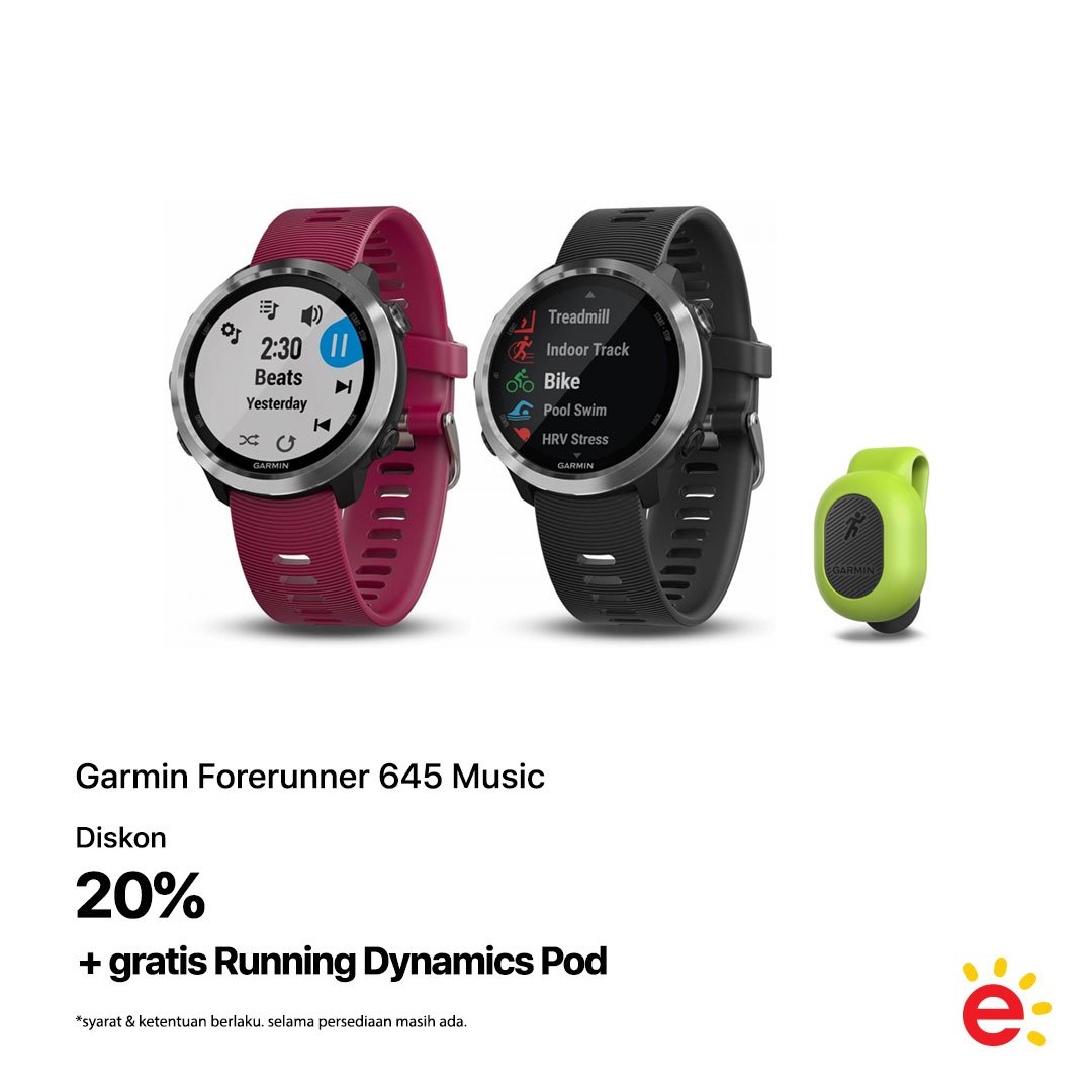 forerunner 645 running dynamics