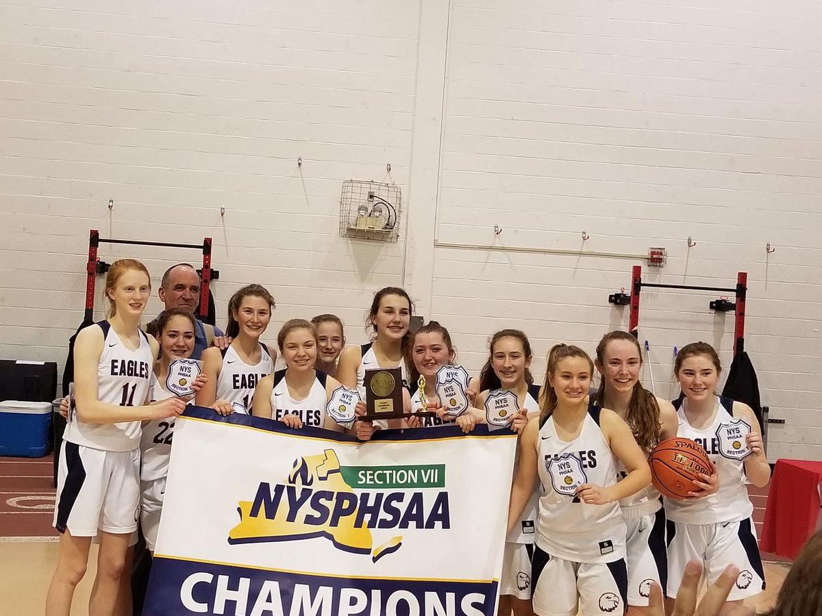 WestportCS's tweet photo. Congratulations to the Section VII Class D Champion Westport Lady Eagles! Great job ladies. We'r are all very proud of you! https://t.co/QmDsASQjk8