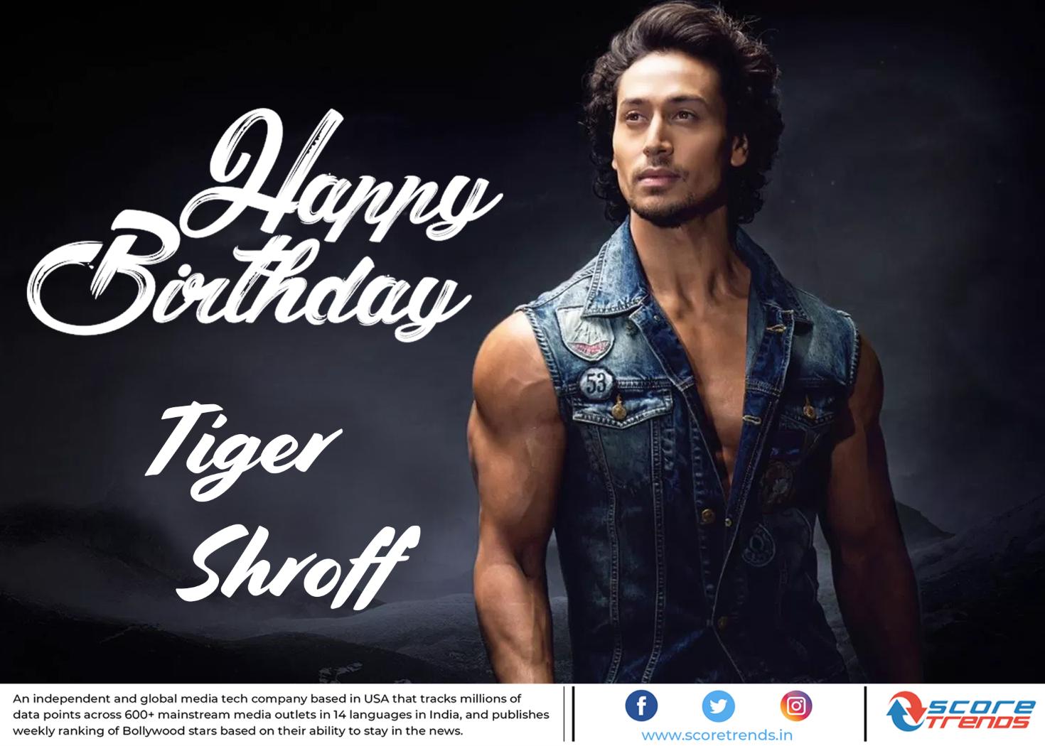 Score Trends wishes Tiger Shroff a Happy Birthday!! 