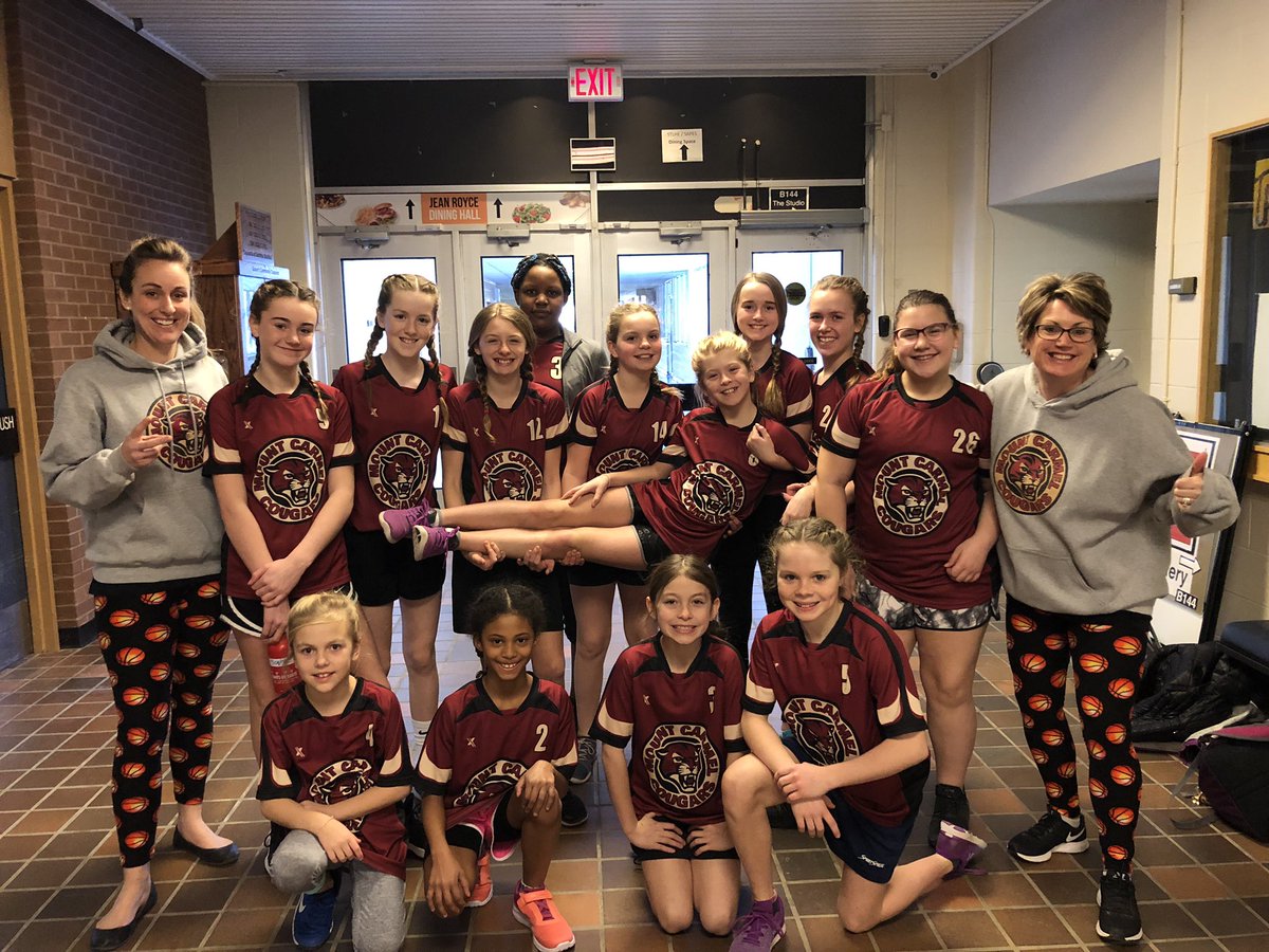 Teacheramy75's tweet photo. Such an amazing day. OLMC jr girls cougars came first place. So proud of their hard work and teamwork. They had me jumping of my feet with joy #collaborativecontributor @alcdsb_olmc https://t.co/a4uBHqjoAb