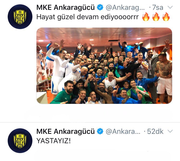 yigitcoans's tweet photo. Hayat bu kadar kısa. Başımız Sağ Olsun! 

#Ankaragücü #Askibaskent https://t.co/Z14QyuH0VJ