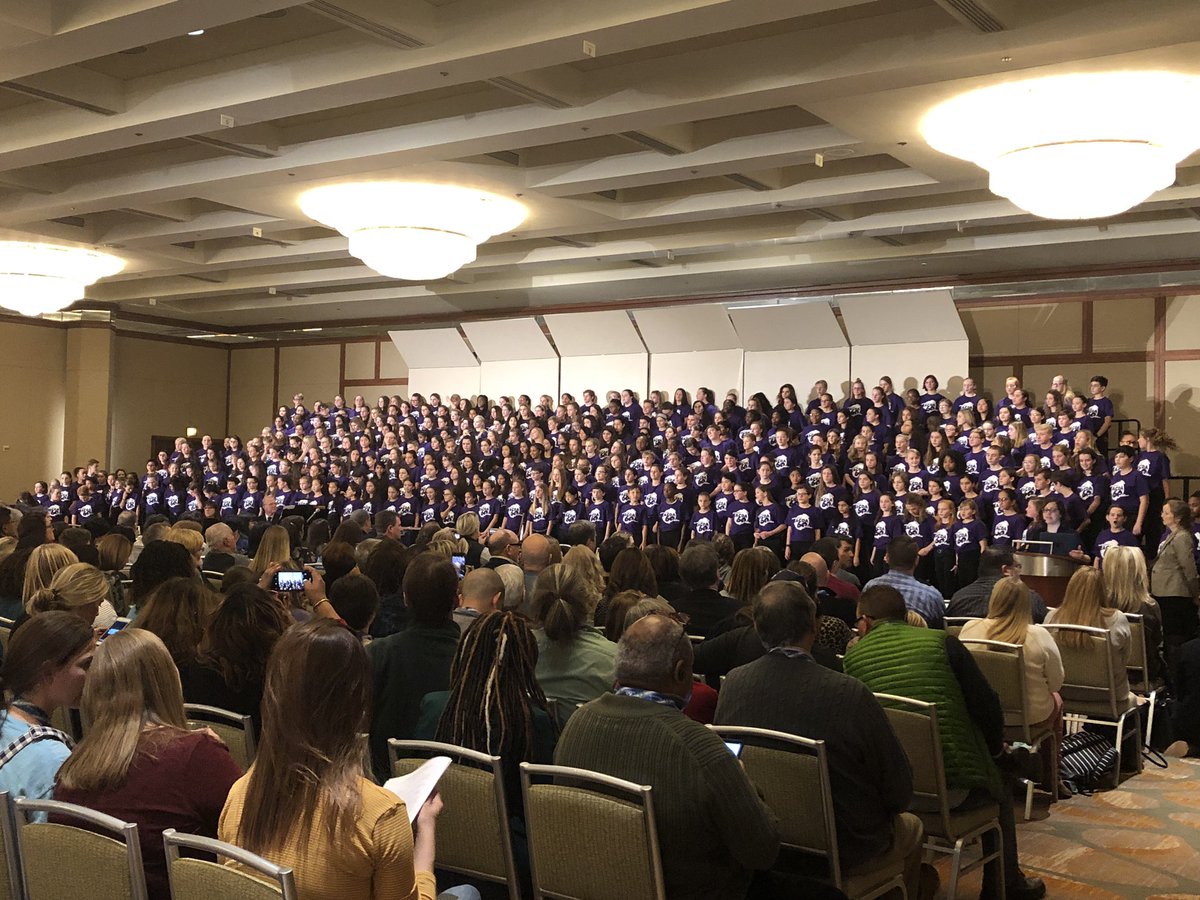 momschoir's tweet photo. @mohschoirs So moved, humbled, and INSANELY PROUD of our MO singers that are performing in the ACDA National Honor Choirs this week in Kansas City! Tomorrow, the Kauffman Center! @ZywickiR @mrobinson322 @princmarauder @SusanBreton4 #MOlearning #MOsinging #ACDA2019 #choirlife https://t.co/JKuO6sOuff