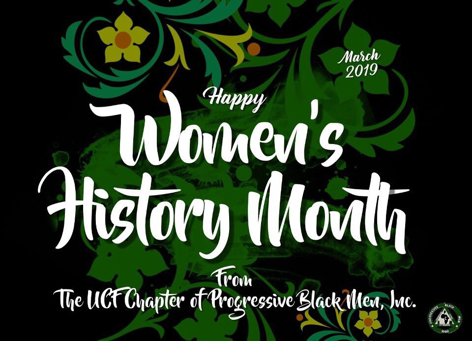 PBM_UCF's tweet photo. It is said that behind every great man there is a great woman and we would like to acknowledge all women and put them in the forefront in celebration of #WomensHistoryMonth! Our chapter would like for all women to know that they are appreciated year-round!
#PBMCares https://t.co/ih30s86ucw