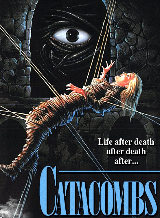 AngusKohm's tweet photo. Friday night at the home drive-in: Catacombs AKA Curse IV: The Ultimate Sacrifice (1988) by #DavidSchmoeller w/ #TimothyVanPatten #IanAbercrombie #LauraSchaefer and #Winnipeg born #TedRusoff "Dare you enter the labyrinth?" #Horror #NotQuiteClassicCinema https://t.co/dGL8Z0rx3o