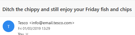 burtonrdchippy's tweet photo. Got an email from @Tesco yesterday, wow! some people are trying to run small independent businesses #fishandchips #shoplocal @KingfisherDevon @almaparkfishbar @Quaysidewhitby @sidhunortheast @gafishbar @Kellaways_TMS @frydaysofkendal @marinachippy @Penrithchippie https://t.co/jLYBs1Cbpe