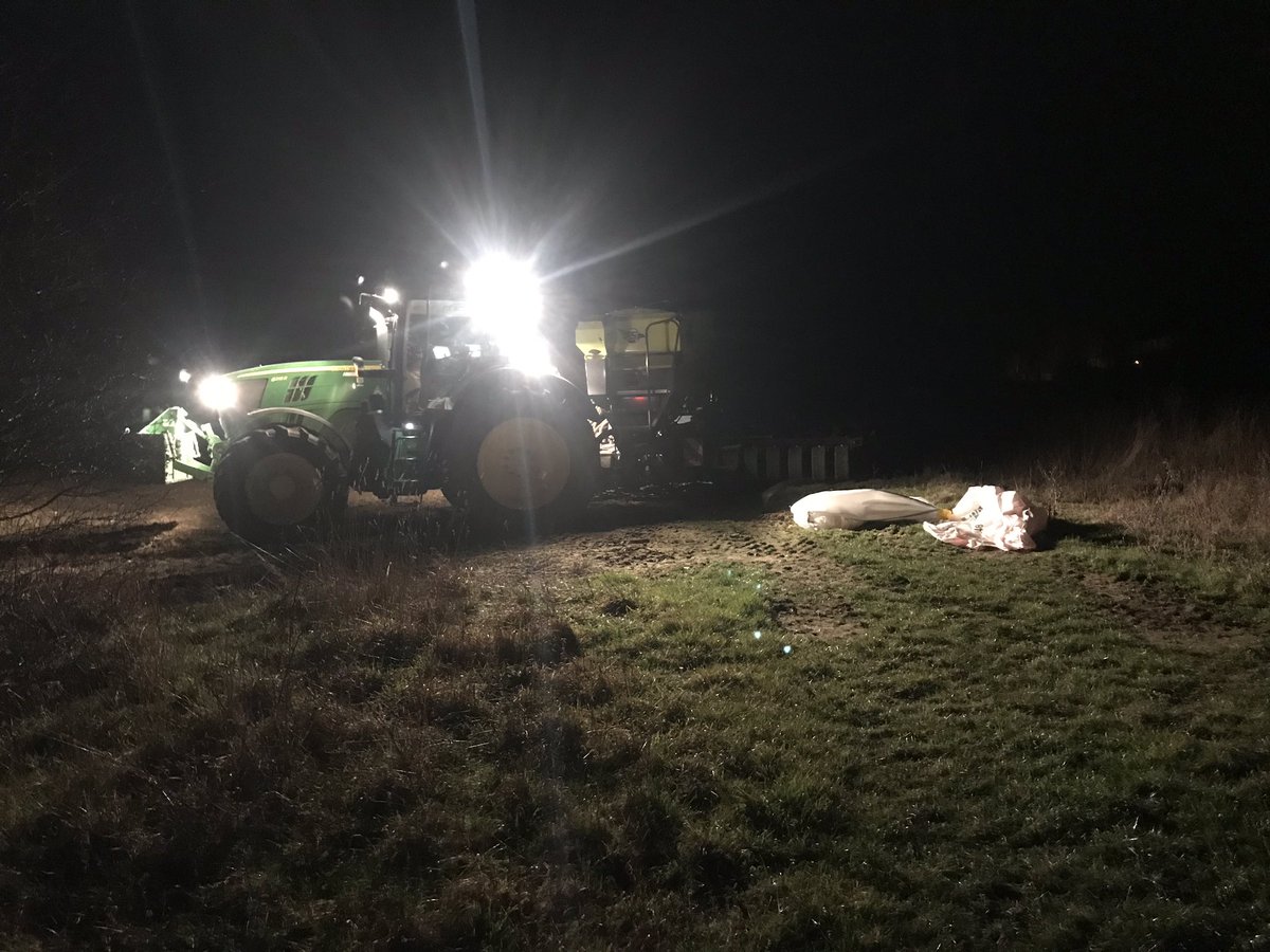 Late on the drill with <a href="/Michaelballs77/">Michael Balls</a>. Always showing me dreams don’t work unless you do. 🚜