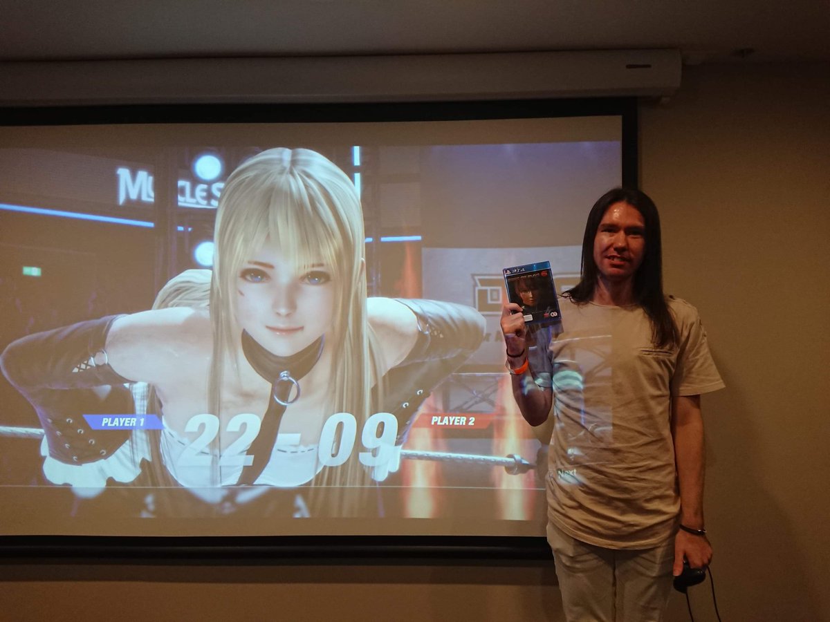 ozhadou's tweet photo. Congratulations to FatalxInnocence for winning the @ozhadou #YSB67 Dead or Alive 6 tournament! Thanks to @koeitecmoeurope for the prize of a PS4 copy of the game! #DEADORALIVE6 #ozhadou https://t.co/HeyQQdlojZ
