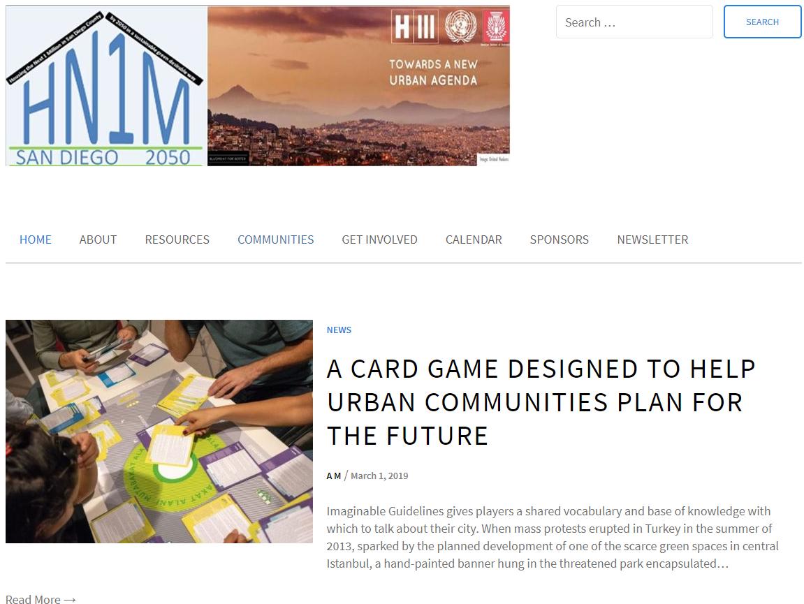Housing the Next 1 Million in San Diego 2050...   
Hey, check out the great new articles on hn1m.org 
The future belongs to our grandchildren!