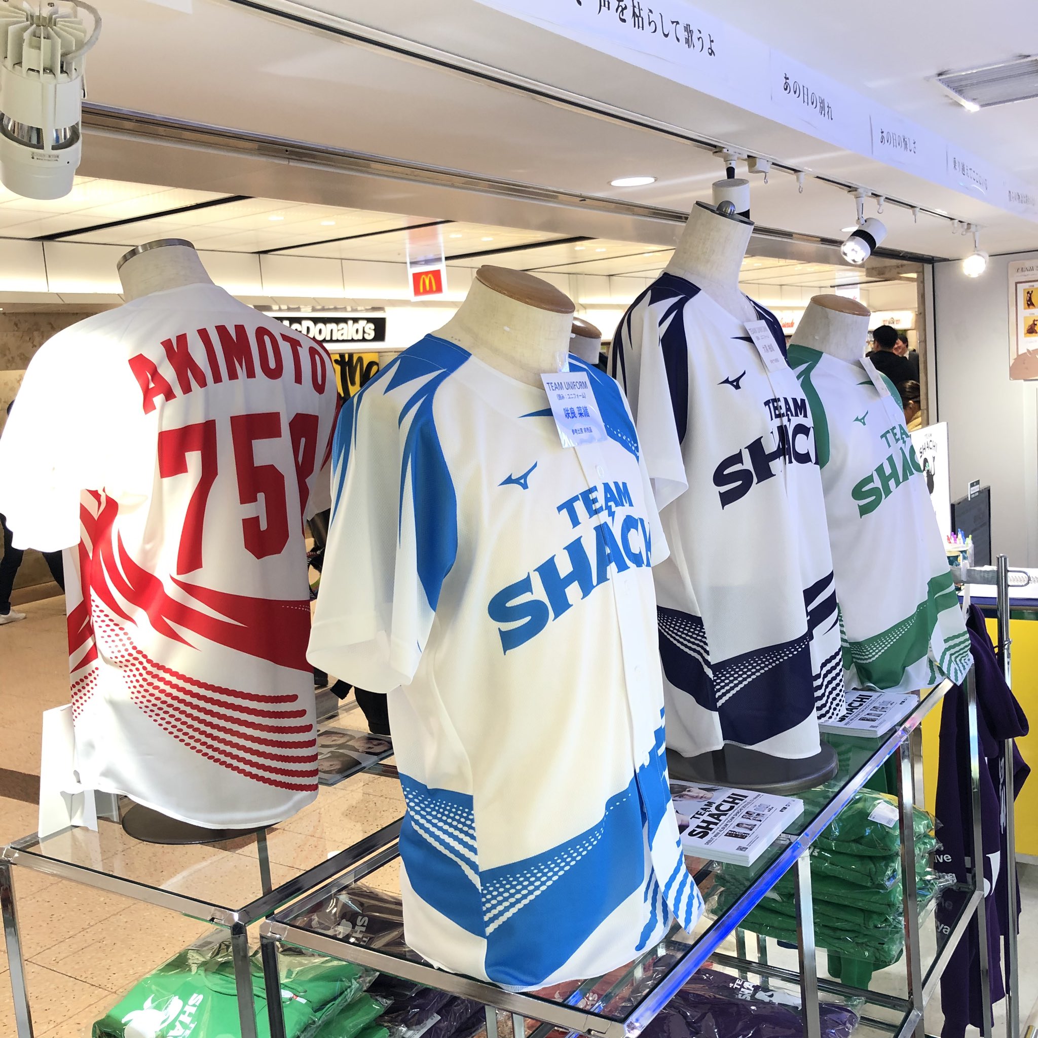 TEAM SHACI 咲良菜緒 MIZUNO コラボ ユニフォーム しゃちほこ