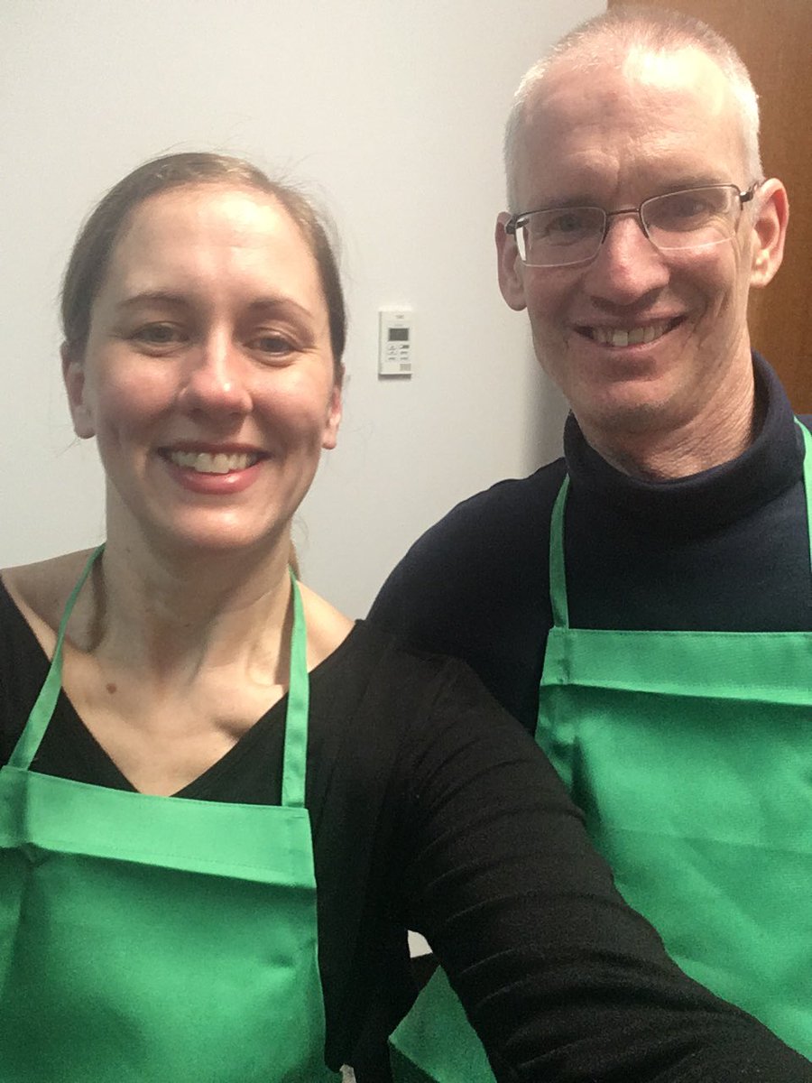AllisonSobotka's tweet photo. Dr. D and I had a great time appearing in the Coffee skit tonight! #D64Smiles https://t.co/QLJXROoZLh
