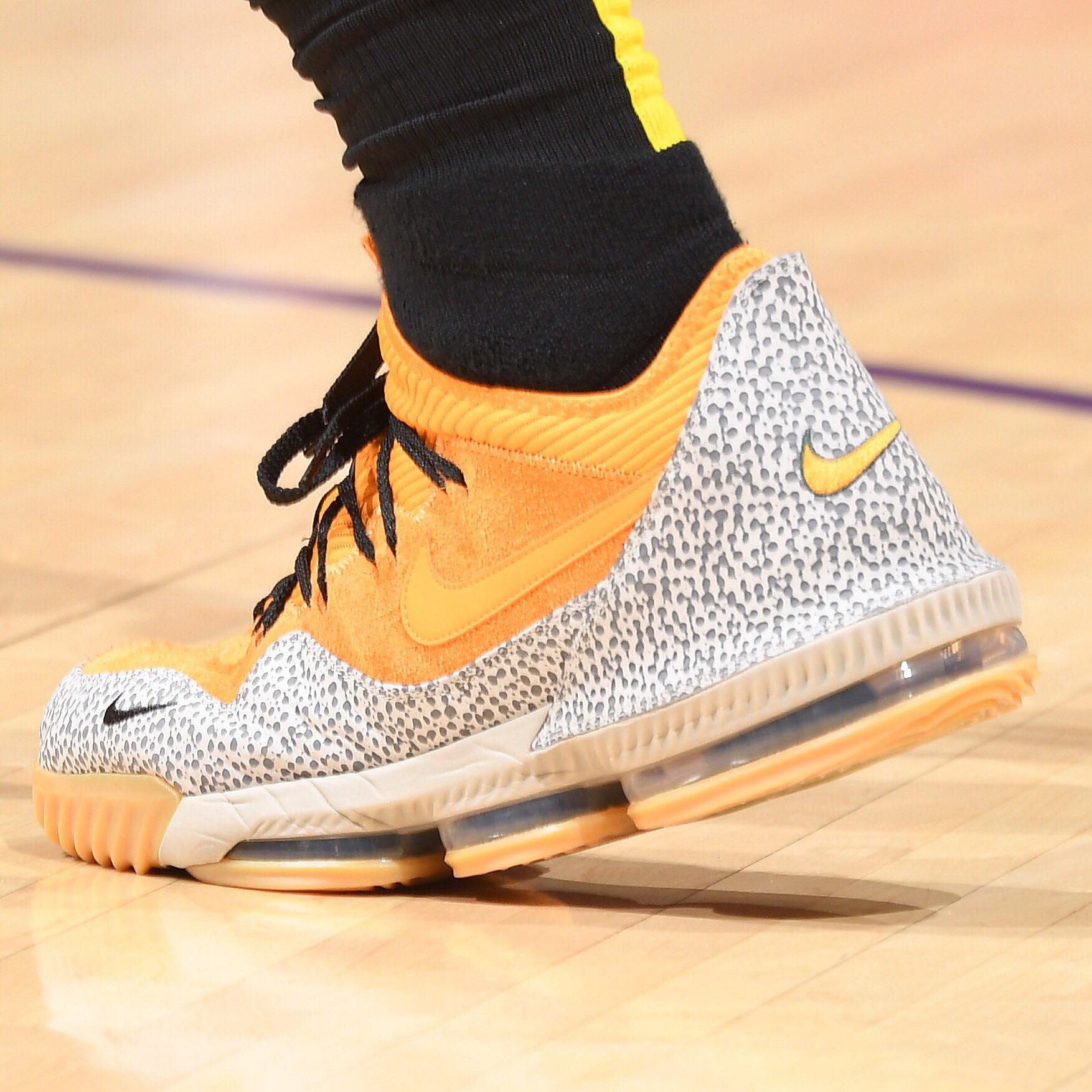 Lebron 16 low safari on feet hotsell