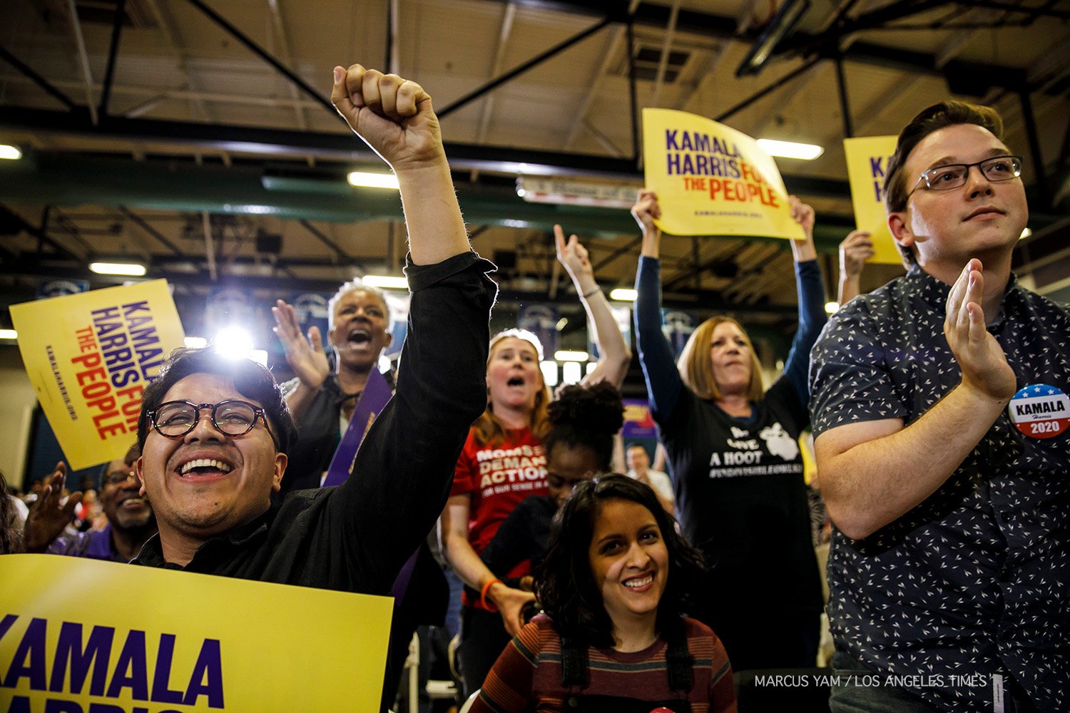 Marcus yam on twitter sen kamalaharris draws large crowds at a