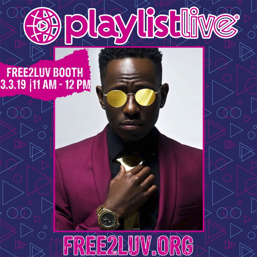 .<a href="/wuzgood/">Wuz Good</a> will be joining us to stand up to #bullying and spread some LUV at <a href="/PlaylistLive/">Playlist Live 🌐</a>! Stop by and meet him, <a href="/TheRobRyan/">Rob Ryan | Creator Economy + Tech Exec</a> and friends at the <a href="/FREE_2_LUV/">FREE2LUV® ❤️</a> booth Sun at 11 a.m.  #playlistlive❣️🖤❣️