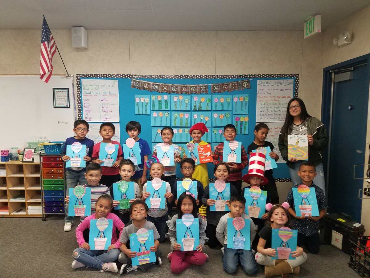 What a fun day celebrating Dr. Seuss and reading <a href="/Columbia_VVUSD/">Columbia Elementary</a>