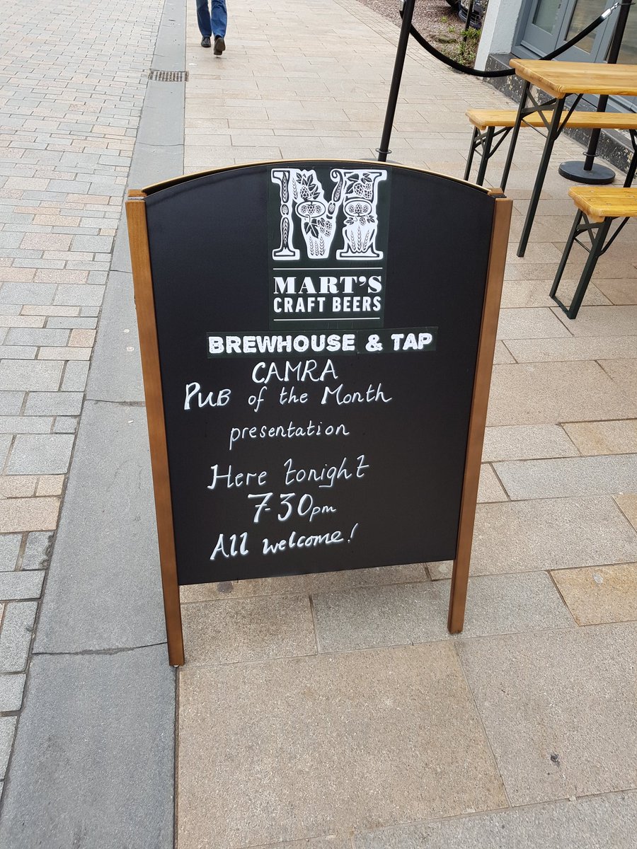 Well done <a href="/martscraftbeer/">Mart's Brewhouse & Tap</a> . Such a great pub 😀