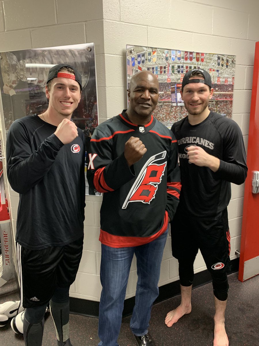 Haydn Fleury On Twitter Nice Being Back Out There In Front Of The Caniacs Pretty Cool To Meet The Champ Too Brettpesce22