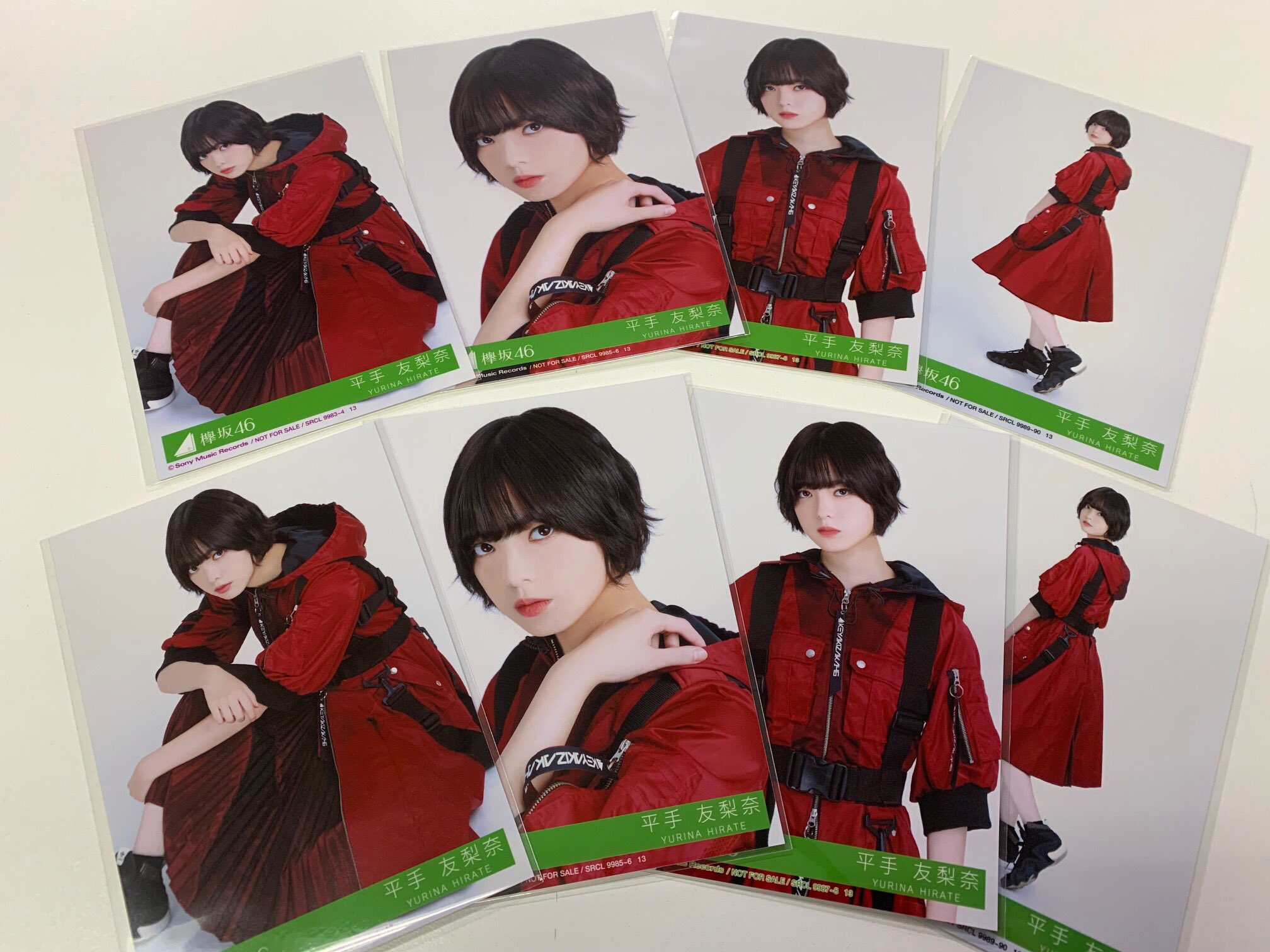 平手友梨奈 U18 bloom 写真カード B 欅坂46 平手友梨奈「U18 bloom」（