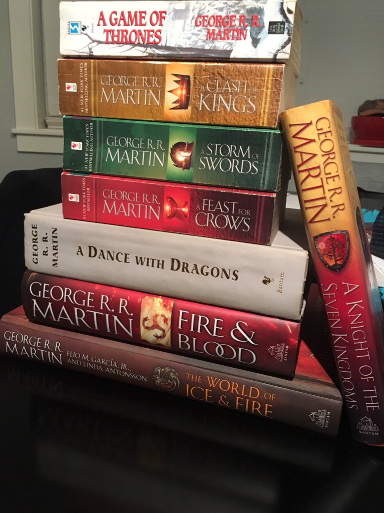 marshalltucker3's tweet photo. @adamvietDSM @ScottWesterberg can’t spend enough time reading GoT huh, let me know when to drop em off and we’ll take our nerdy fandom convos next level https://t.co/GjY1xyiRGv