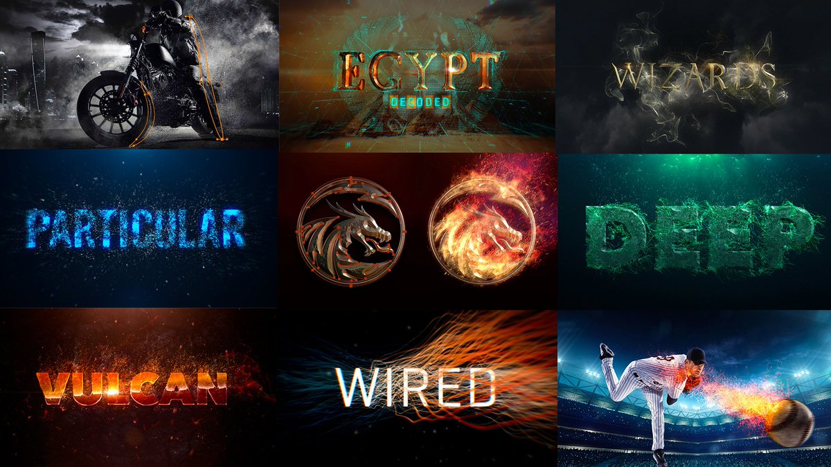 TinyAniz's tweet image. #TrapcodeSuite 15.1 is here , And a free update to #AfterEffects plugins like presets , mask, particles are here @RedGiantNews