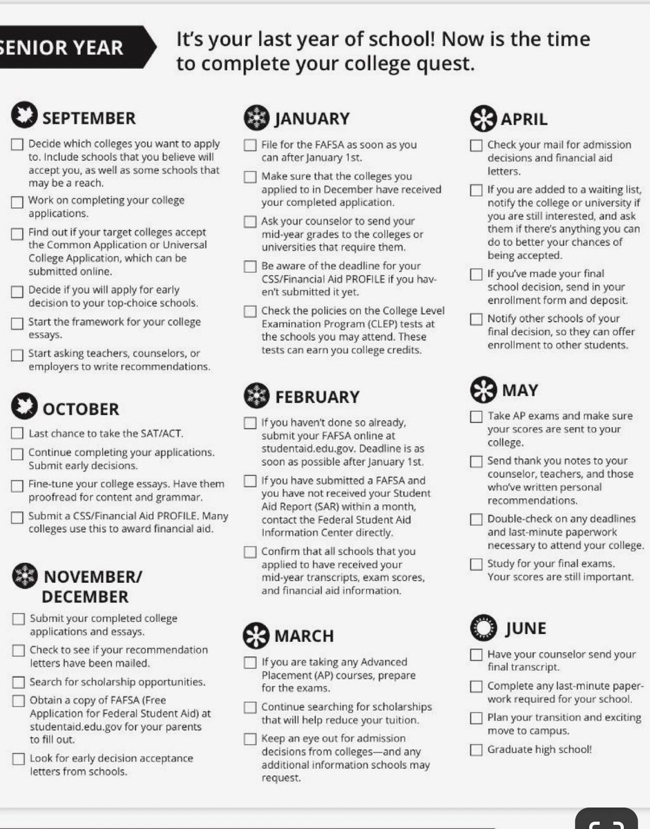 BowiePeerForwd's tweet photo. HAPPY MARCH EVERYONE! Below are some final tips on how you should prepare yourself for the end of the school year! We can’t wait to see our soon to be BHS Alumni rock College paraphernalia on May 1st!❤️ https://t.co/g2N5PK1kR9