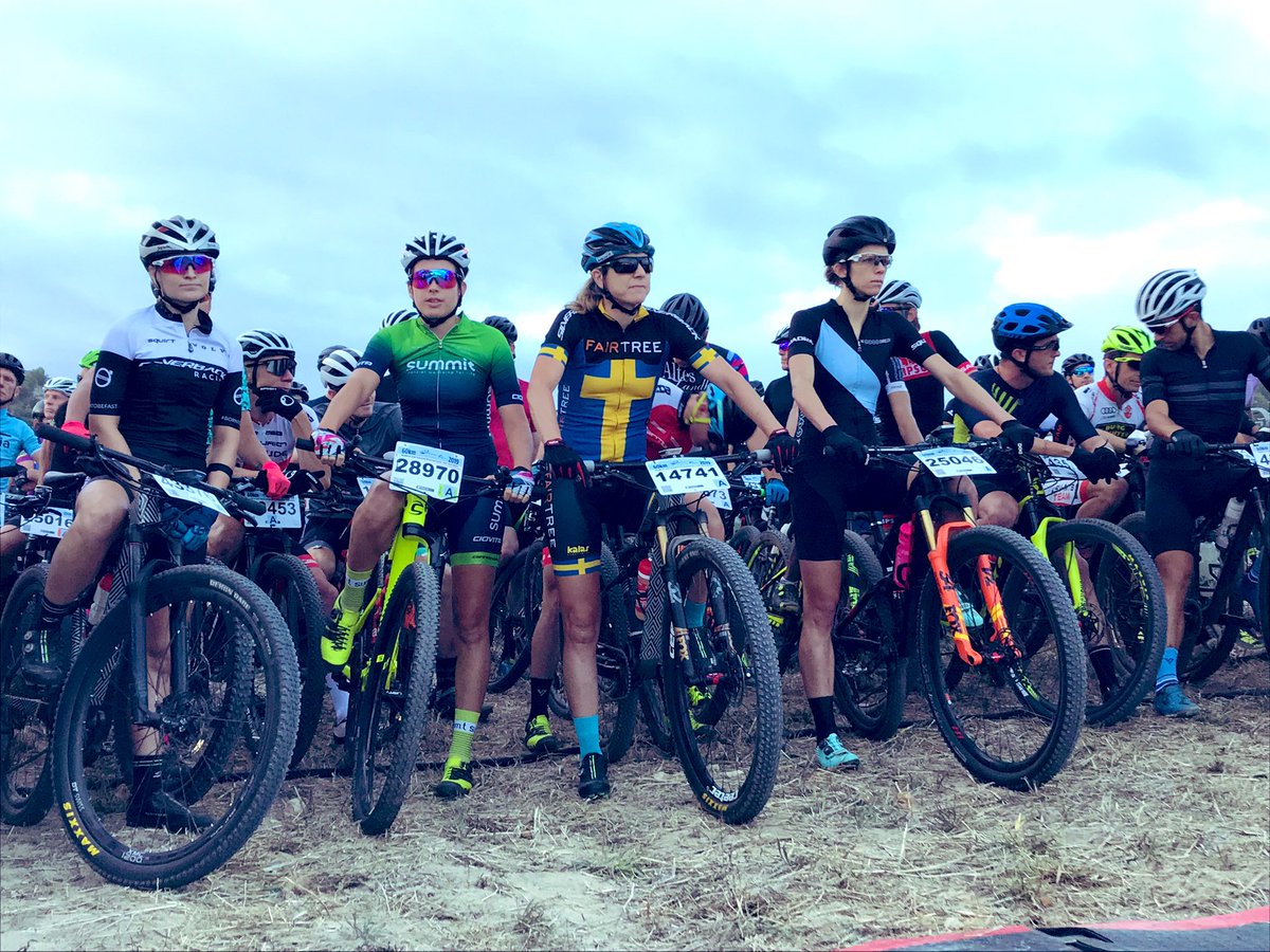 CTCycleTour's tweet image. World class front row #MTBChallenge