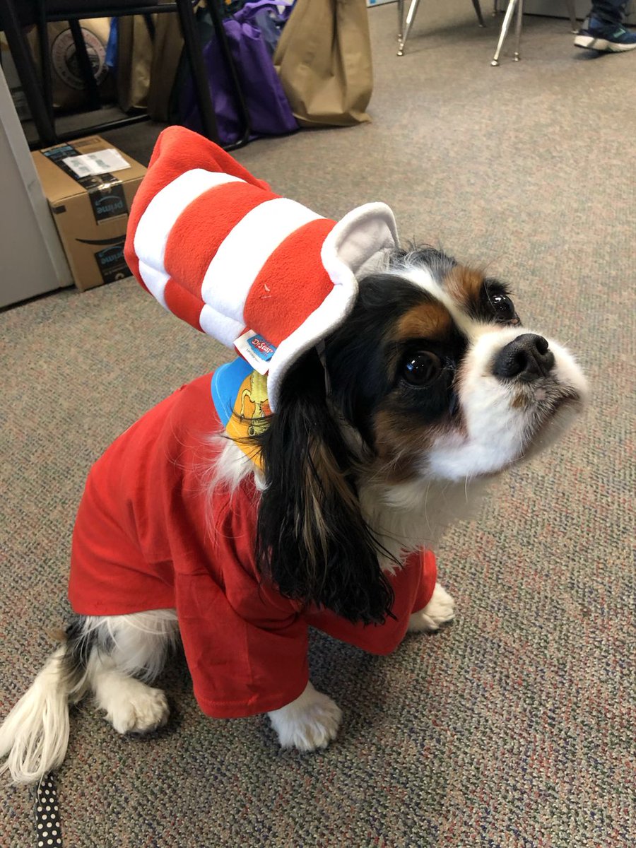 Staff &amp; students celebrate Read Across America day &amp; 5th graders showcase historical figures in their Wax Museum event. So many great experiences today!