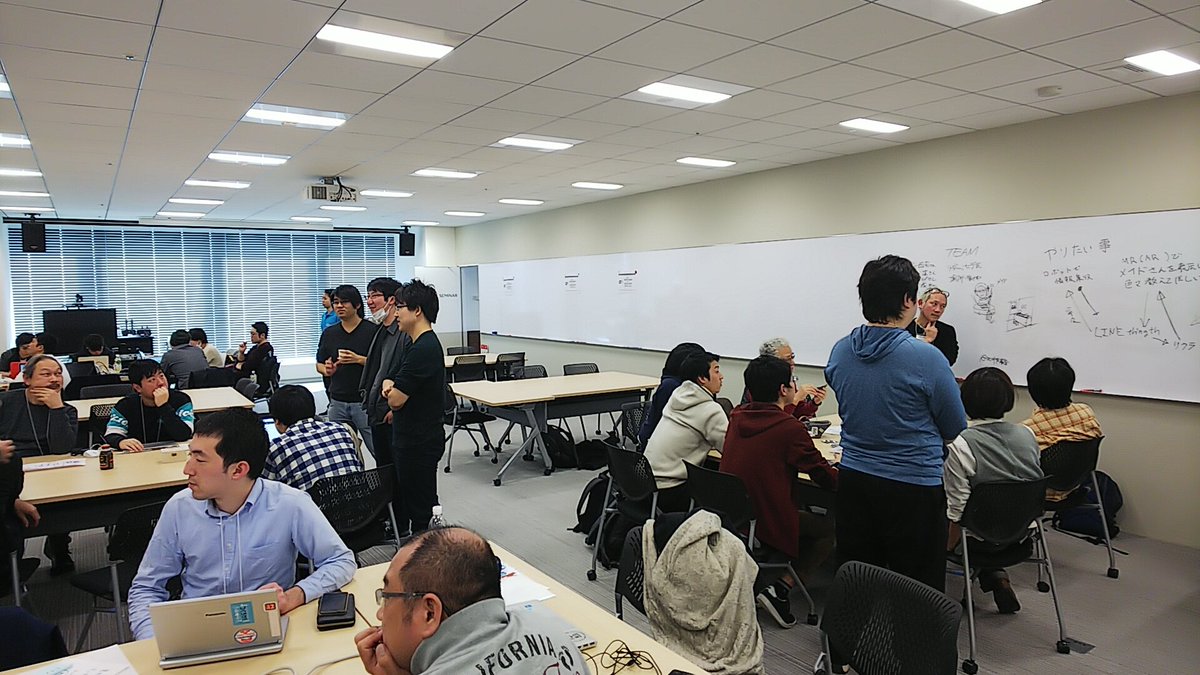 ogawathon's tweet photo. 開発開始!
#さくらインターネット大阪
#linethings
#line
#ハッカソン
#アイデアソン
#code4osaka https://t.co/96OCTldIn4