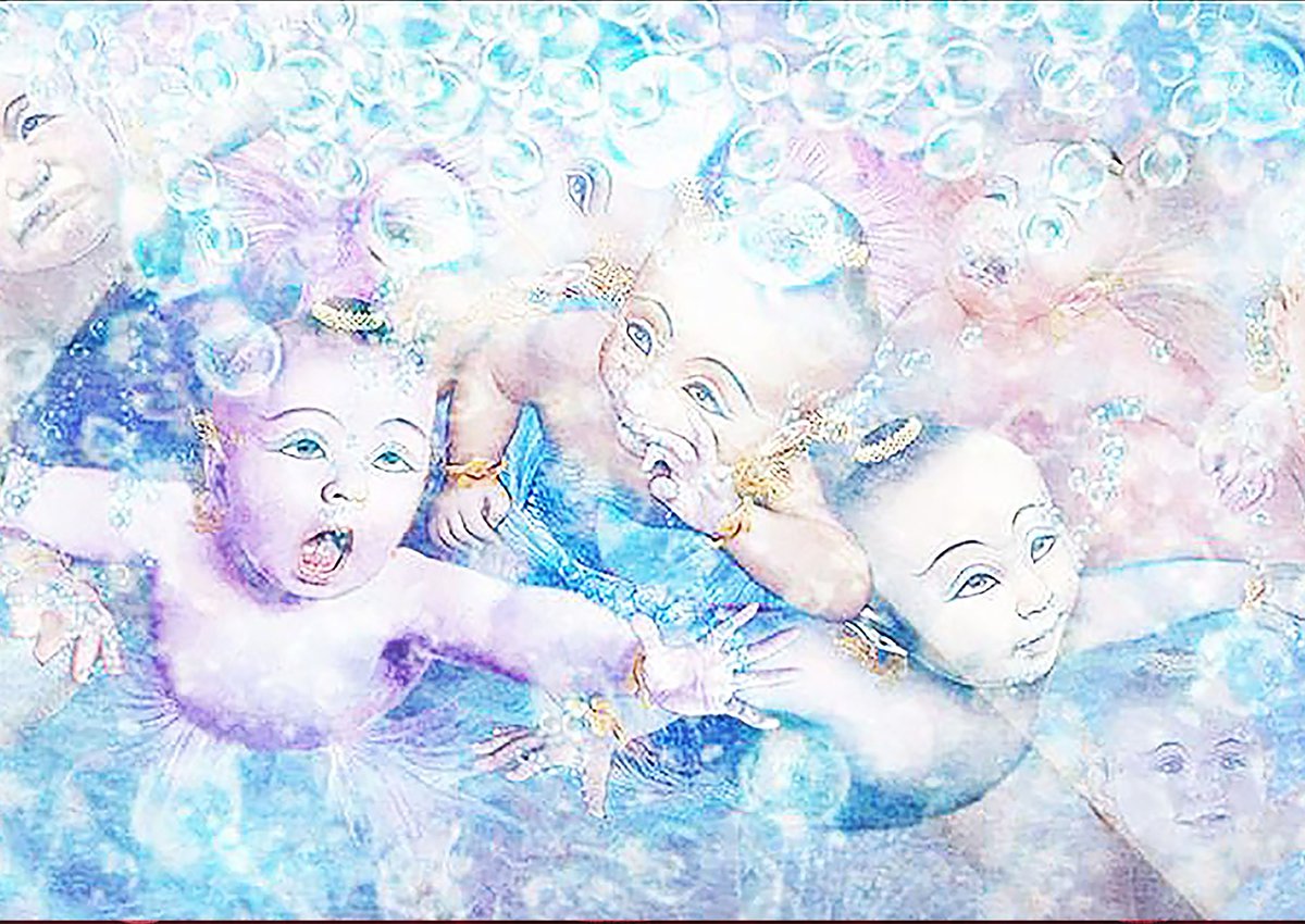 gallery_thai's tweet photo. Title : วารีท่วมสวรรค์ [Heaven flood]
Artist : Thaiyingyong.
Technique : Digital art print on canvas.
Sixe : 200 x 120 cm.
Email : artgalleryfriendthai@outlook.co.th
Facebook:https://t.co/n0RvBvF5RJ
Pages : https://t.co/ApaR5KCGBR
Group :https://t.co/e9l1e2SrPU https://t.co/nHCR4KJFaY