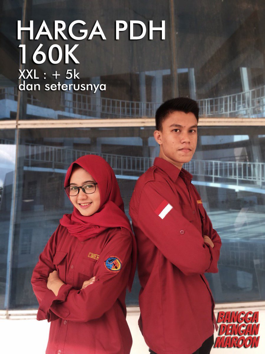 himatg_usk's tweet photo. [OPEN PO PDH]
PO PDH Maroon HIMA-TG telah dibuka!!
Ayo segera dibeli!! Karena Maroon adalah identitas kita.
Masa PO 3 - 10 Maret 2019. Jangan sampai ketinggalan.
Informasi pemesanan :
085358704836 (Lahul)

#HimaTG #KabinetKerjasama #Geofisika #FT #Unsyiah #Aceh https://t.co/LzcJMw0Xuz