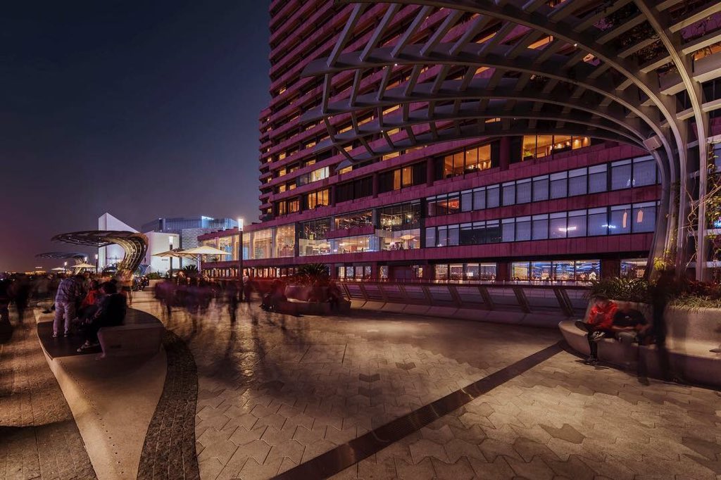 Architectural Lighting Reportage Photography - Avenue of Stars, Hong Kong for @SpeirsandMajor - Wonderful outcome by the dream team <a href="/fieldoperations/">Field Operations</a> NewWorldDevelopment