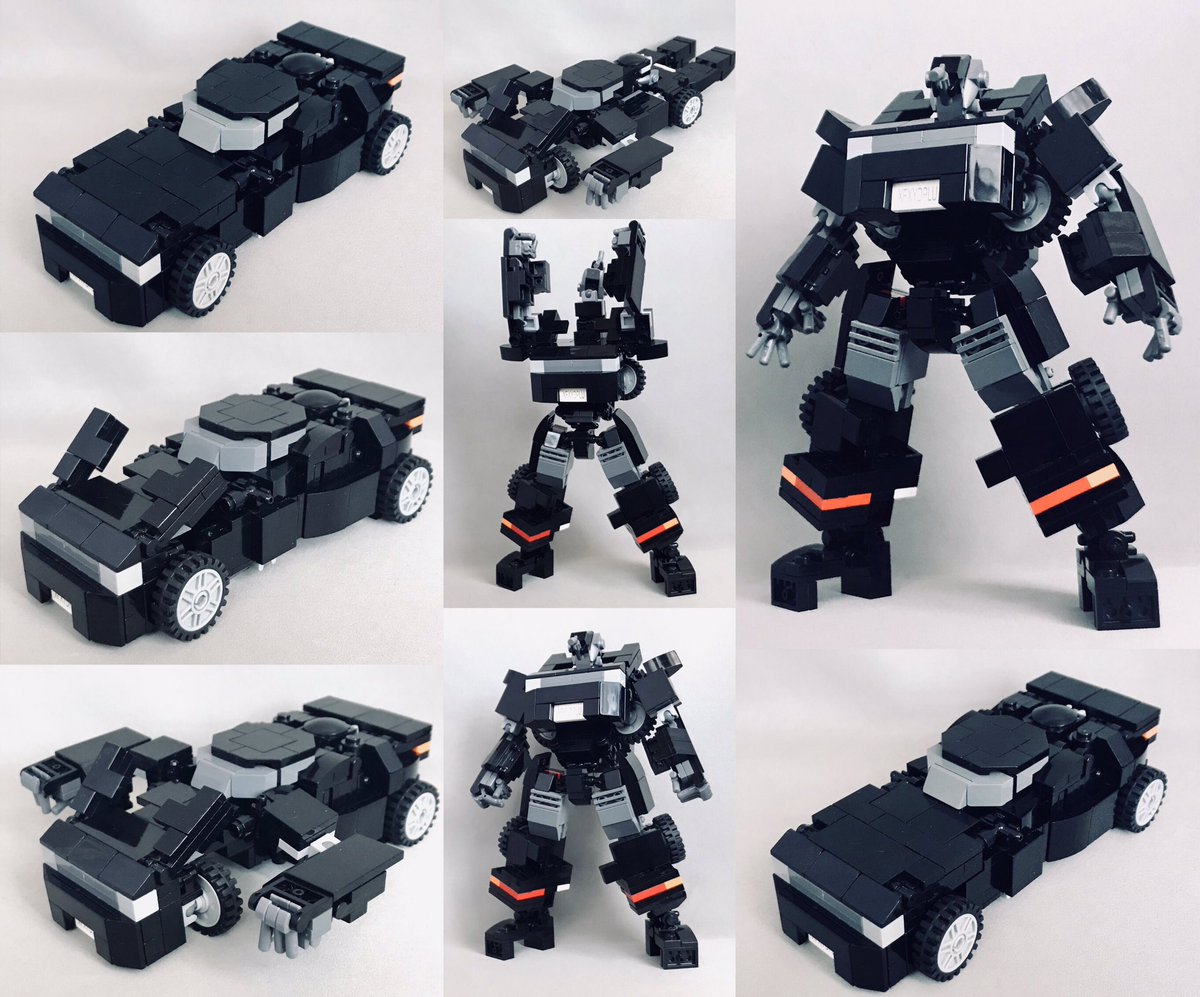 Dsk3 だいすけさん 沈黙 Lego レゴロボ トランスフォーマー Transformers 私がレゴで作成した 車のボンネットが胸にくる 変形ロボットたちです 胸ライオンなどと同様 変形モチーフの象徴が胸部分に設定されるロボはロマンあふれますな W