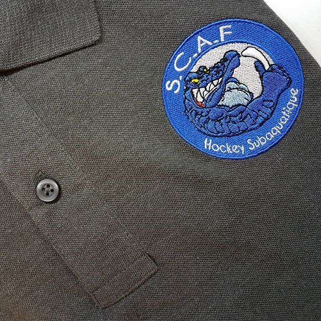 Brodtexcom's tweet photo. #marquage par #broderie de polos pour le #club de #hockey Subaquatique de #franconville #scaf https://t.co/2VYuHtq7GB https://t.co/b4aGvAVxor