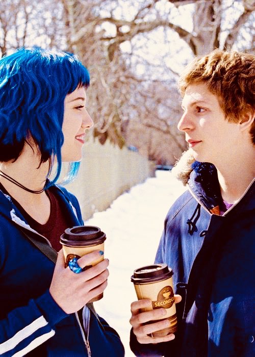 CatSenpapi's tweet image. Name a better duo... #scottpilgrimvstheworld #ramonaflowers #bluehair