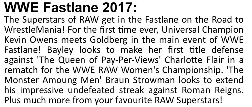 TheBroKast's tweet photo. The road to #WWE #WrestleMania continues. The next stop is #Fastlane. 

To celebrate, Ep. 37 will mark our 18th #WrestlingCompanion as we provide a watch-along to #Fastlane2017.

#pWo #PodernFamily #LegionofIndyPods #PodSociety #WWENetwork #RAW #SDLive https://t.co/e7SQ6izEMx