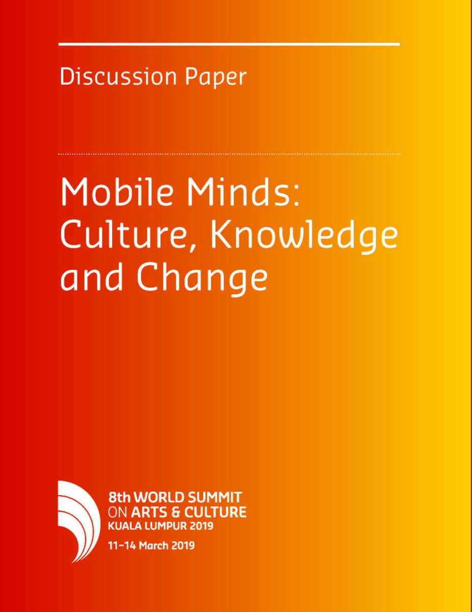 ifacca's tweet photo. Weekend read 📖 
#ArtSummitKL Discussion Paper is available to download. Contributors include YAM Tunku Zain, the Founding President of the Institute for Democracy and Economic Affairs in Malaysia; Nick Capaldi, Executive Director of @Arts_Wales_ + more👇
https://t.co/2fpckEn5Ln https://t.co/iqqfWGzq6j