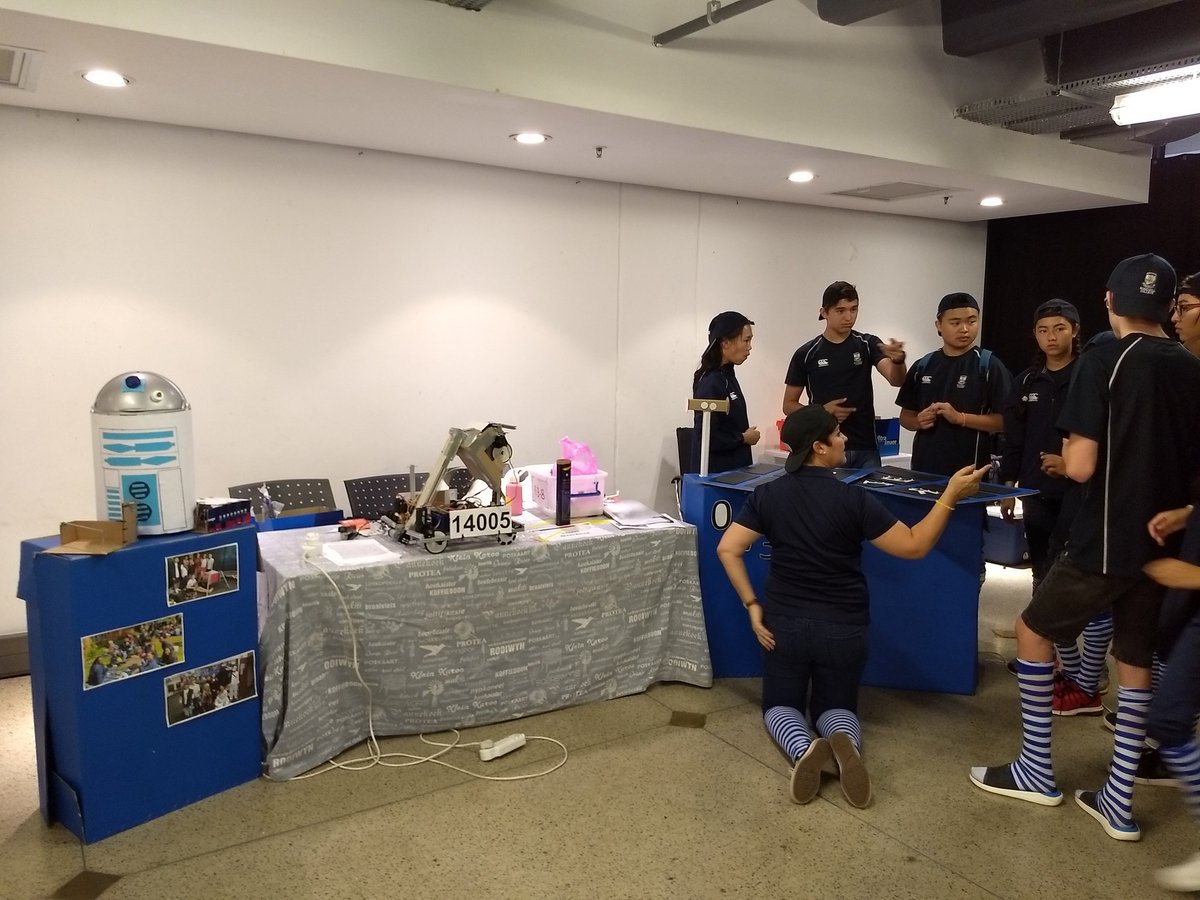 FirstSAfrica's tweet photo. Looking good at the #FTC nationals. Judging started. #ftcteams #FirstSA @firstSAfrica #edtech #stemsquad. @FifthOrder @creepycrawliesftc @robotnerds @bokgoni @gearedwings @mightyminds @0v3rdr1ve @hyperionbots @scibonoclubhouse https://t.co/wPwL7UoIG7 https://t.co/w3i157o2Gg