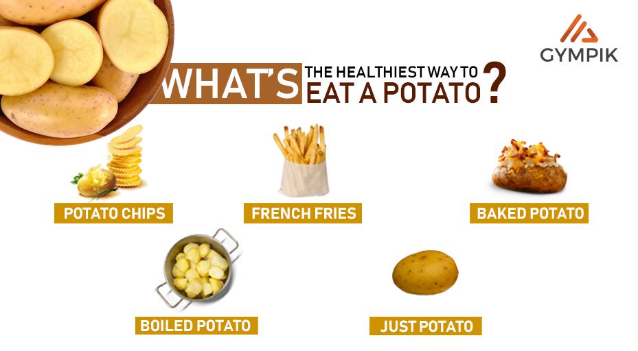 Gympik's tweet photo. Baked, boiled or fried? #Gympik #Potato #Diet #Nutrition https://t.co/awvSxW15Jr