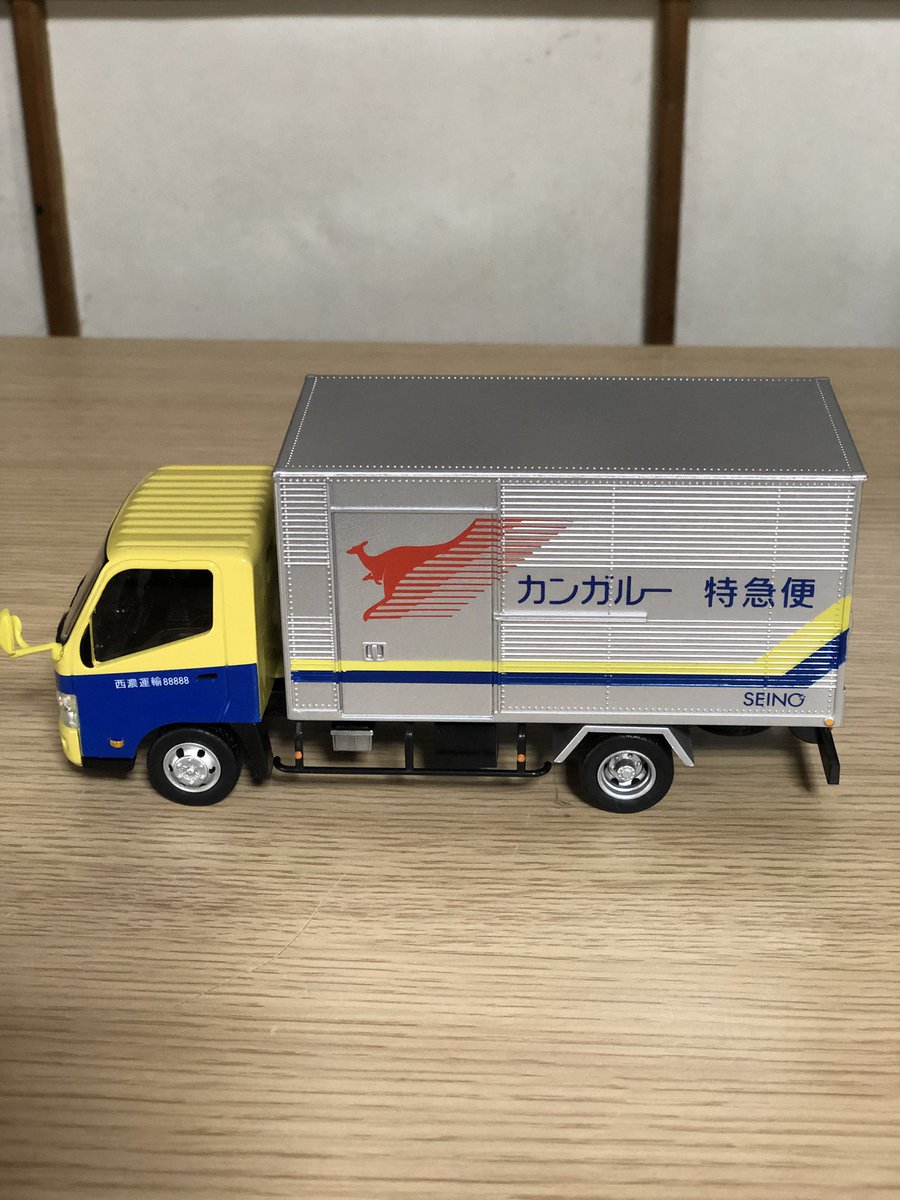 九州西濃カンガルー便トレーラーミニカー周年記念非売品 SEINO