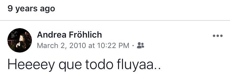 andredreaa's tweet image. La Andreita de hace 9 años te manda este mensaje. Tómalo en cuenta. Xo.