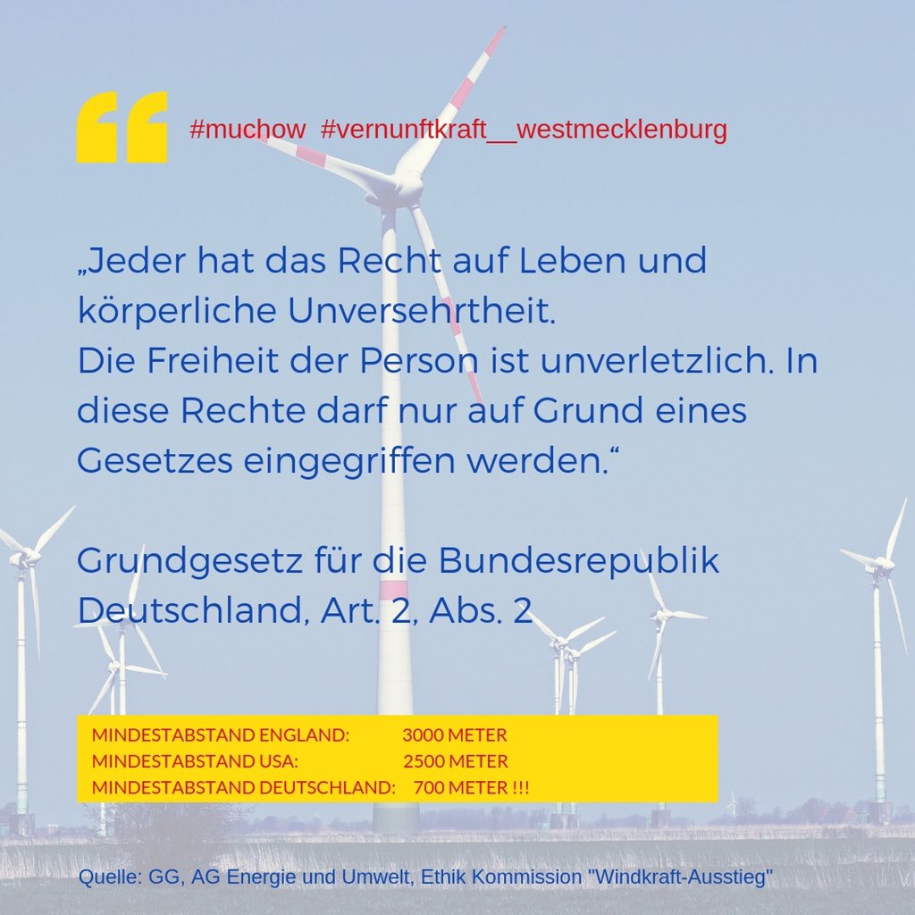 UnserMuchow's tweet photo. Also wenn dann, außer wenn ... 🙈 #grundgesetz #gesundheit #TA_Lärm #infraschall #endoflandschaft #keinewindräder #muchow #schattenschlag #willkür #keinwindpark #naturschutz #selbstbestimmung @SVZonline @LKLUP https://t.co/Jj3dyk1imT