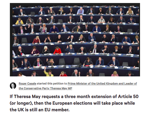 NewEuropeanPF's tweet image. We  call on Theresa May to bring forward legislative amendment to Schedule 9 of the EU (Withdrawal) Act 2018, to ensure that the European Parliamentary elections can take place in the UK on 23 May 2019.
@julie4nw @CharlesTannock @GreenJeanMEP @catherinemep change.org/p/theresa-may-…